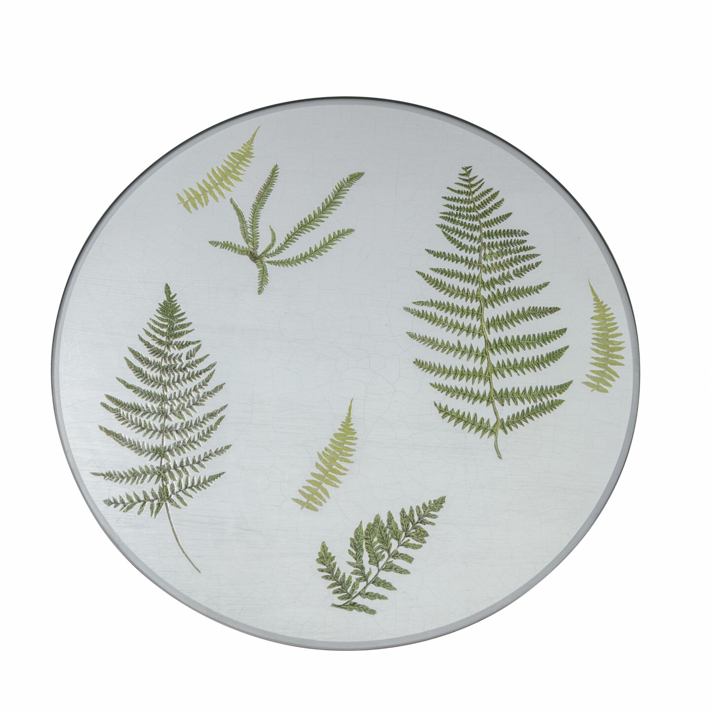 Centre Piece, Fern on silver leaf    £72